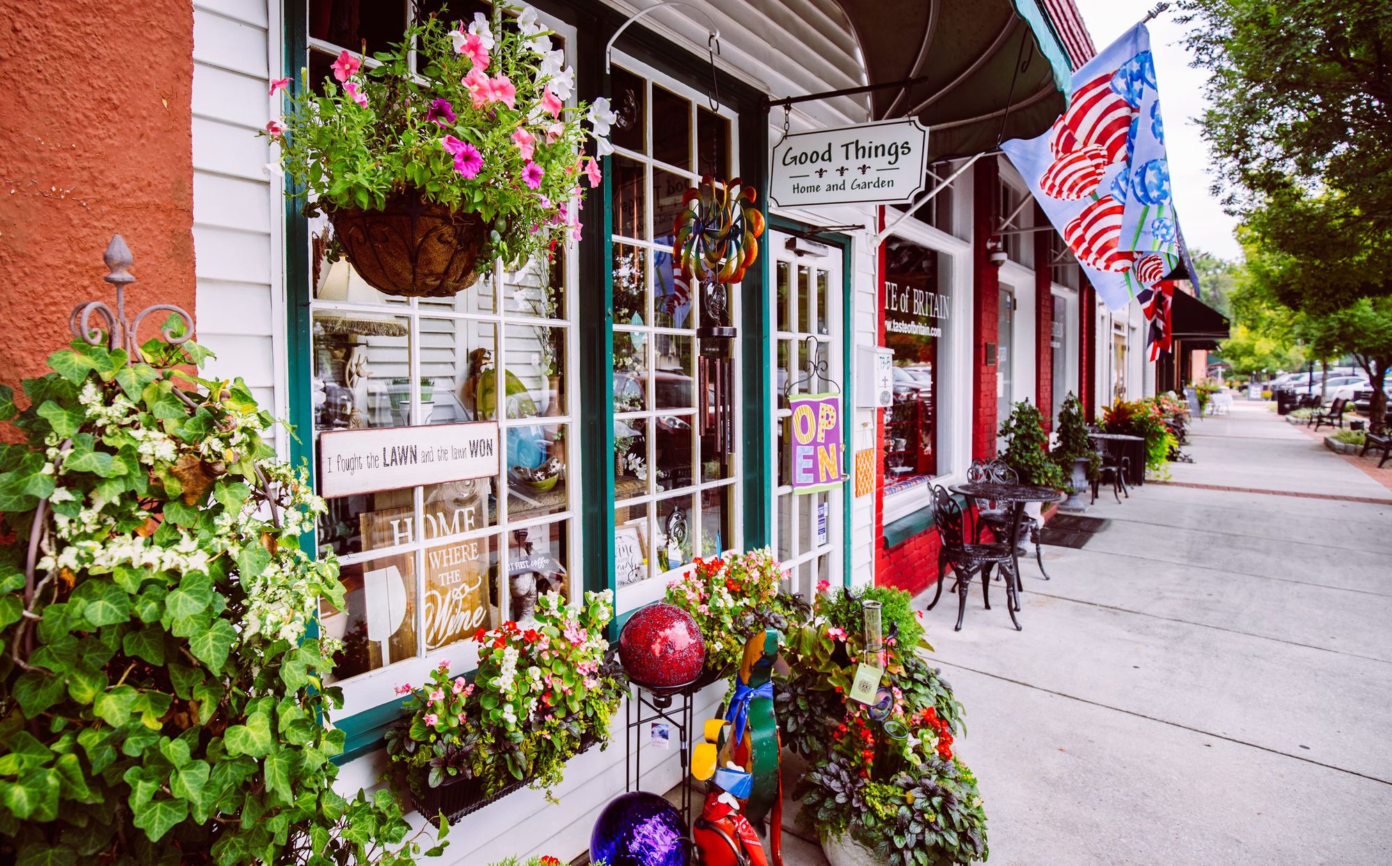 Historic downtown Norcross, Georgia