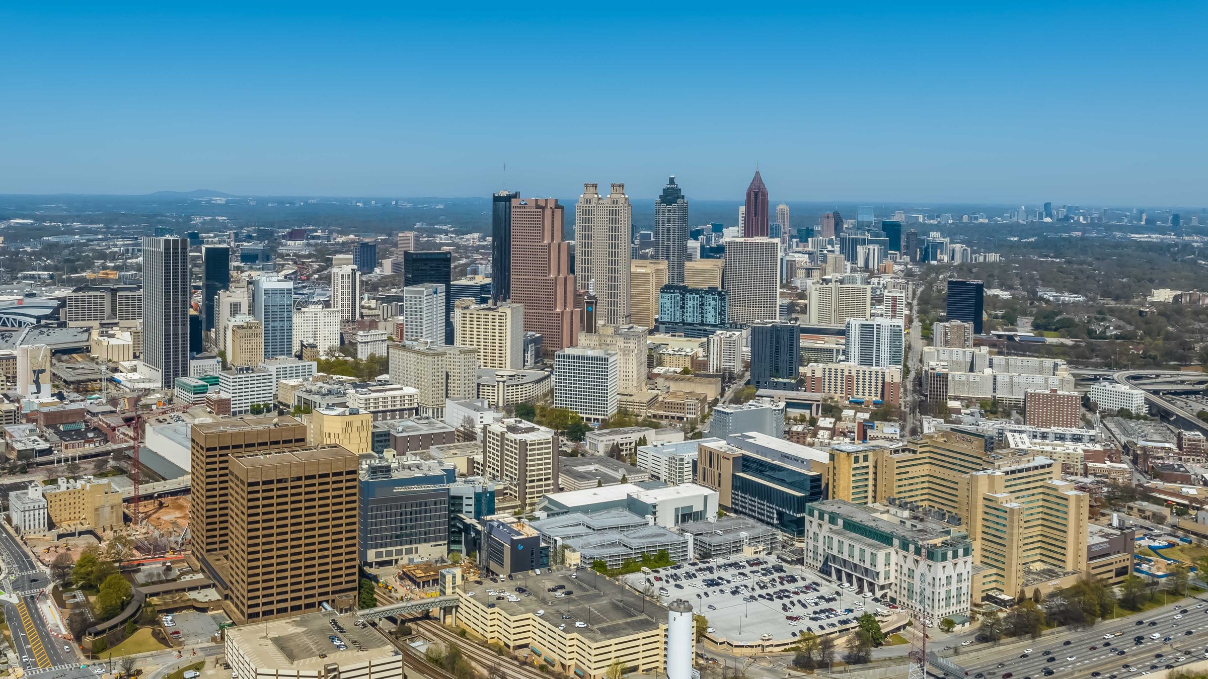 Downtown Atlanta, Georgia skyline